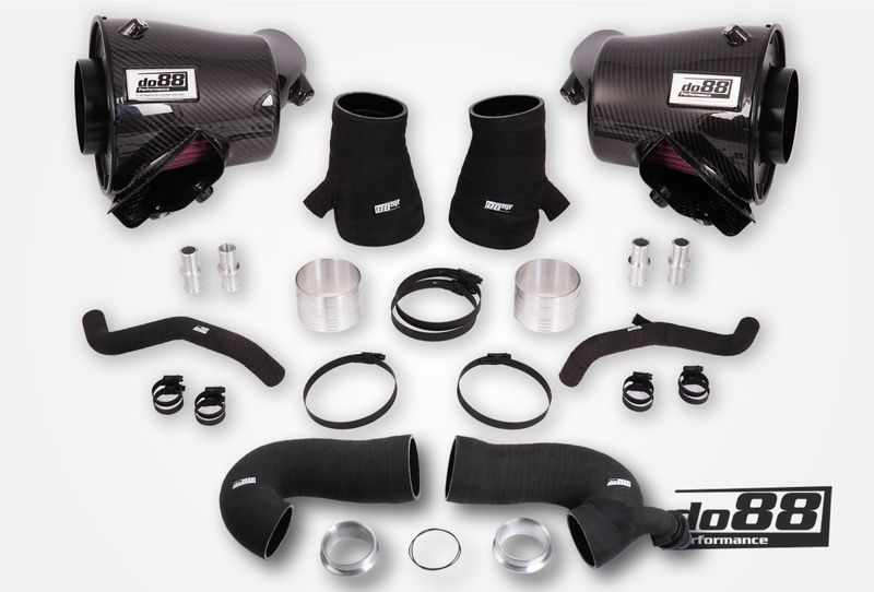 Porsche 911 Turbo (992) Insugssystem, 80mm utlopp, med turboinlopp