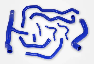 SAAB 9-5 2.8T Turbo6 (10–11) Kylarslangar Blå