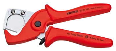 KNIPEX Plaströrskap 185 mm