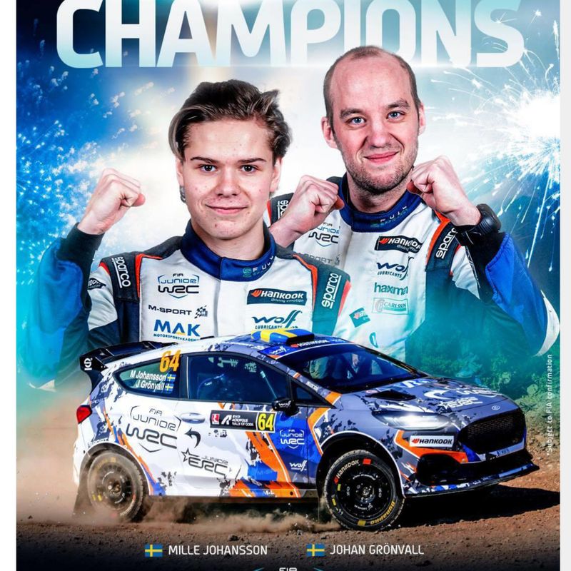 Trendab stolt samarbetspartner till Mille och Johan Juniorvärldsmästare