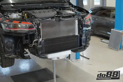 BigPack Intercooler + Tryckrör Svart Polo GTI AW / A1 40 TFSI