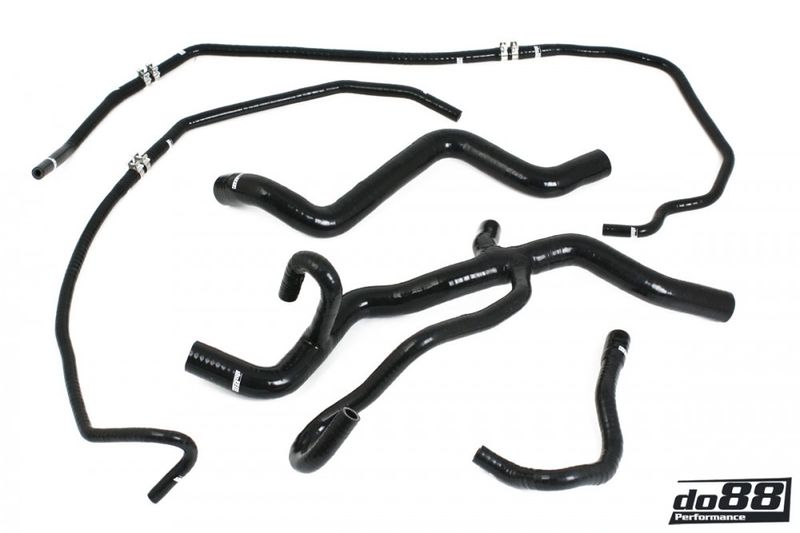 Volvo C30/C70/S40/V50 Turbo Automat 04-13 Kylarslangar Svart