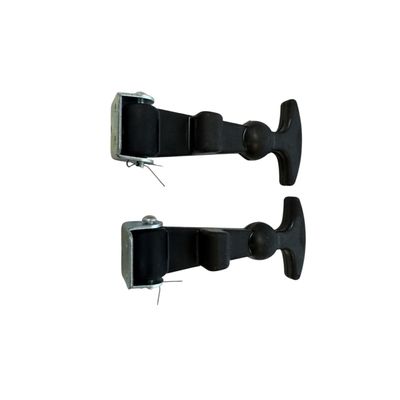 Gummistroppar 120 mm Svart