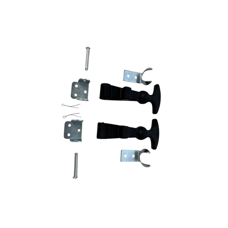 Gummistroppar 120 mm Svart