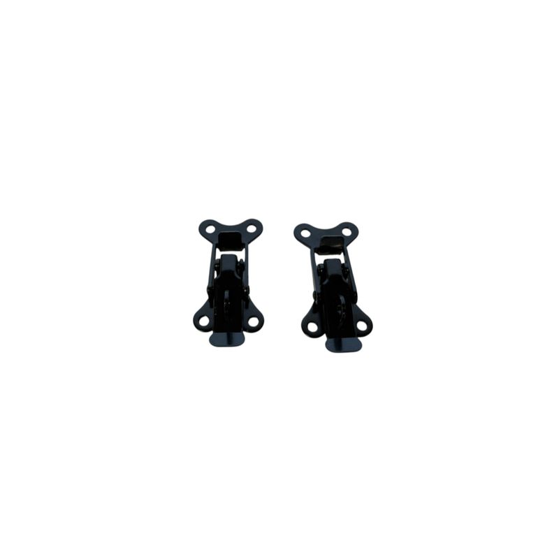 Låsbart panel-lås 42 mm Svart 2-pack