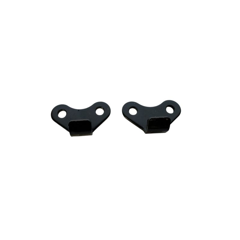 Låsbart panel-lås 42 mm Svart 2-pack