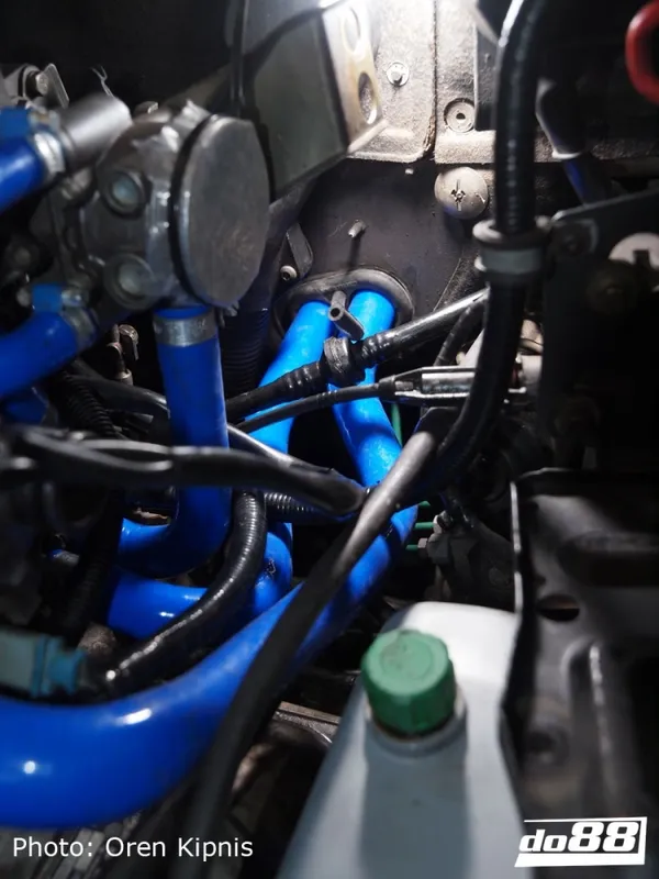 SAAB 9000 92–98 Värmepaketslangar Blå