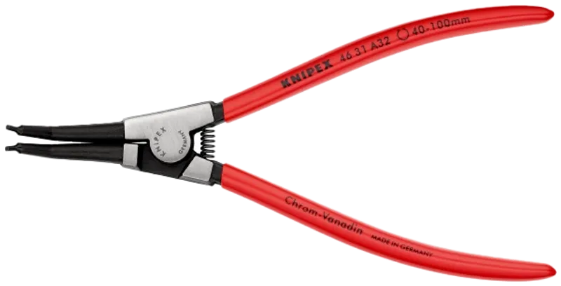 KNIPEX 4631 – låsringstänger med 45° spets