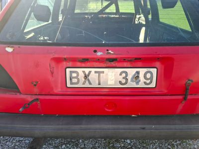 Golf MK2 perfekt folkracebil /Lekbil etc