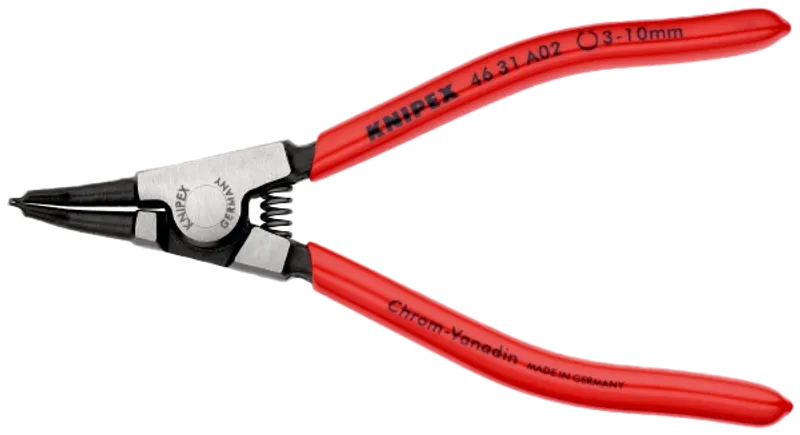 KNIPEX 4631 – låsringstänger med 45° spets