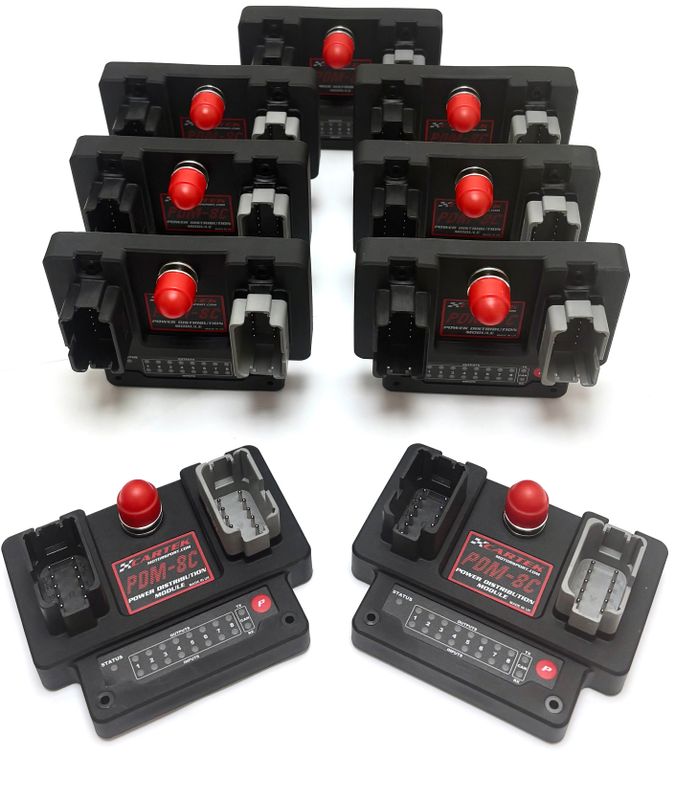 CARTEK PDM 8-kanaler med CAN-buss (Power Distribution Module)
