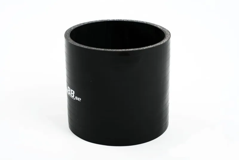 Silikonslang Svart Koppling 6" (152mm)