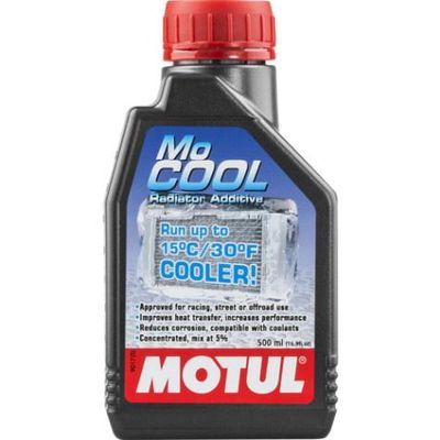Motul MoCool 0,5 L kylmedeltillsats för racing där glykol ej är tilllåten.