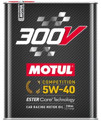 Motul 300V Power helsyntetisk esterolja 5W-40 – 2 L