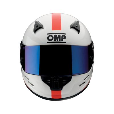 OMP KJ8 EVO barn/ungdom karting hjälm med viktkrav CMR 2016