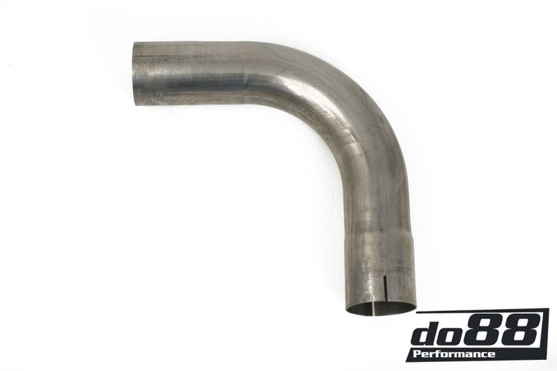 Avgasrör stål 90 grader 3,5´´ (89mm)