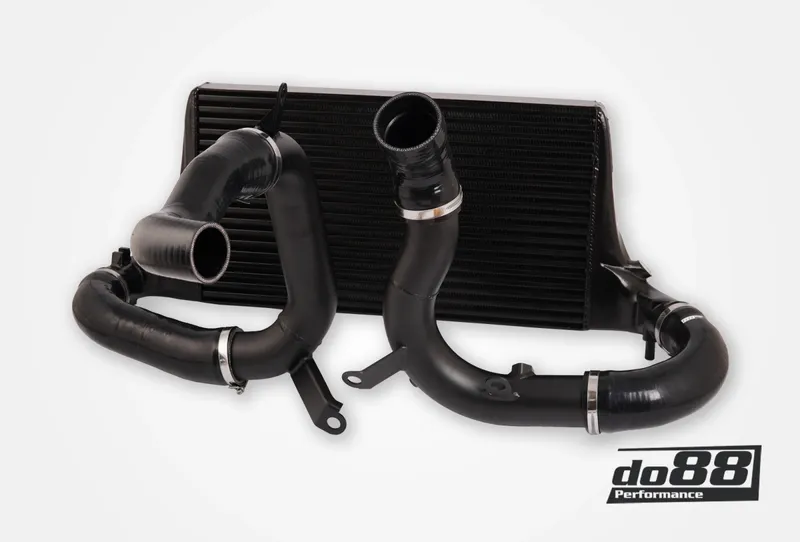 BigPack Intercooler + Tryckrör Svart Polo GTI 6C / Ibiza Cupra 6J