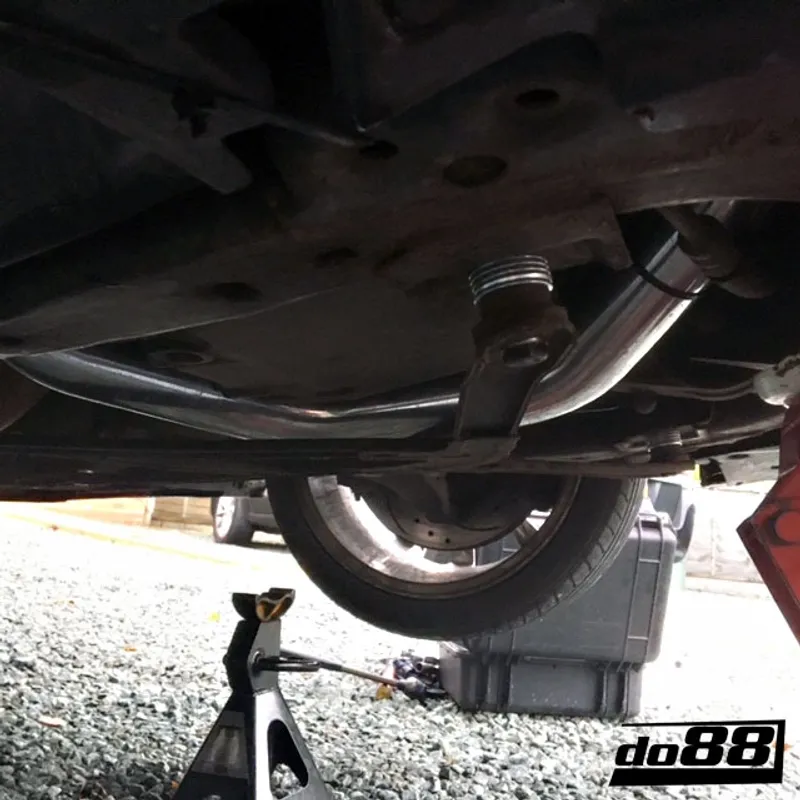 SAAB 9-3 2.0T (2003–) Tryckrör med Svarta slangar