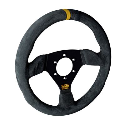 Ratt OMP Trecento dia 300mm Plan Svart Mocka