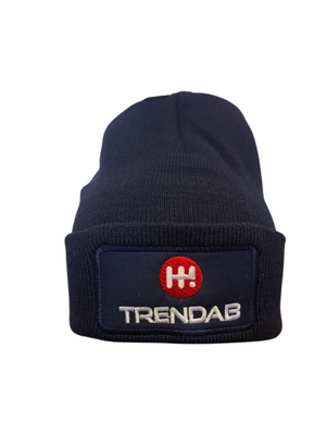 TRENDAB Navy broderad mössa i akryl