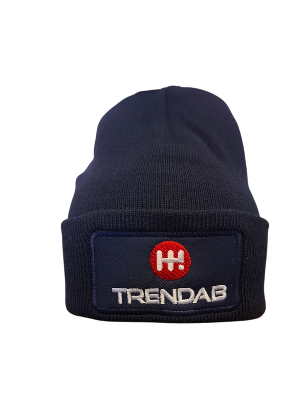 TRENDAB Navy broderad mössa i akryl