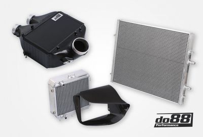 BigPack BMW F8X M3 M4, Intercooler + Vattenkylare