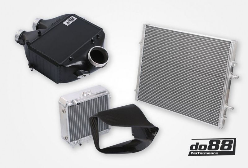 BigPack BMW F8X M3 M4, Intercooler + Vattenkylare