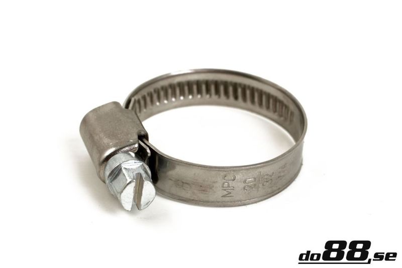 Slangklämma D 16-27mm/9mm W4