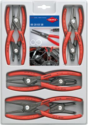 KNIPEX Låsringtångsats 002004SB