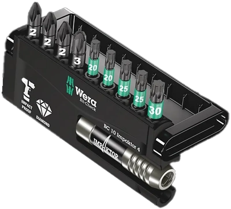 WERA Bit-Check 10 Impaktor 4