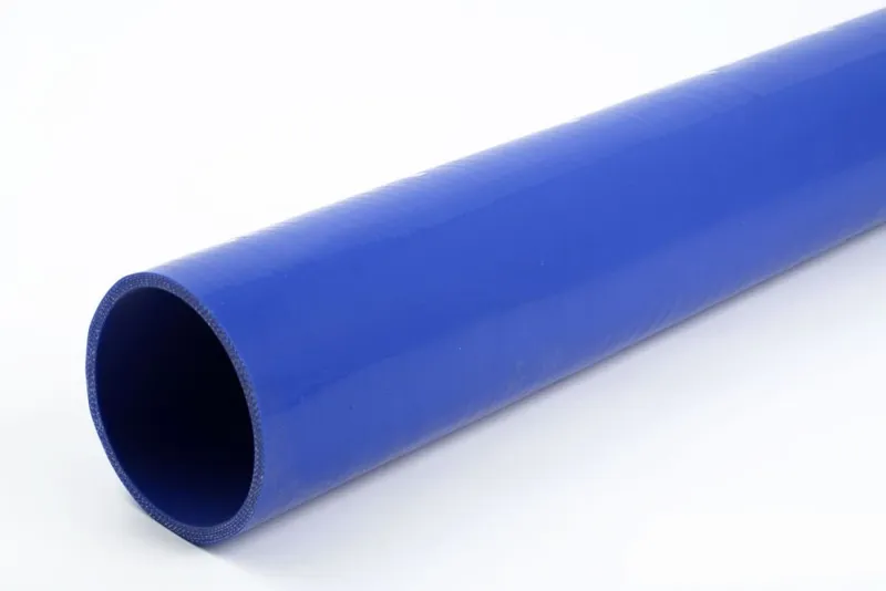 Silikonslang Blå rak 4,25" (108mm)