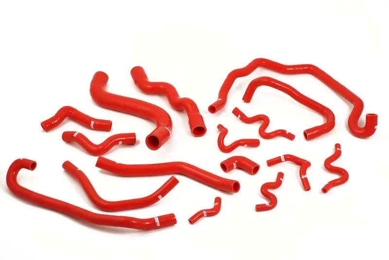 SAAB 9-3 2.8t V6 (06–) Kylarslangar Röd