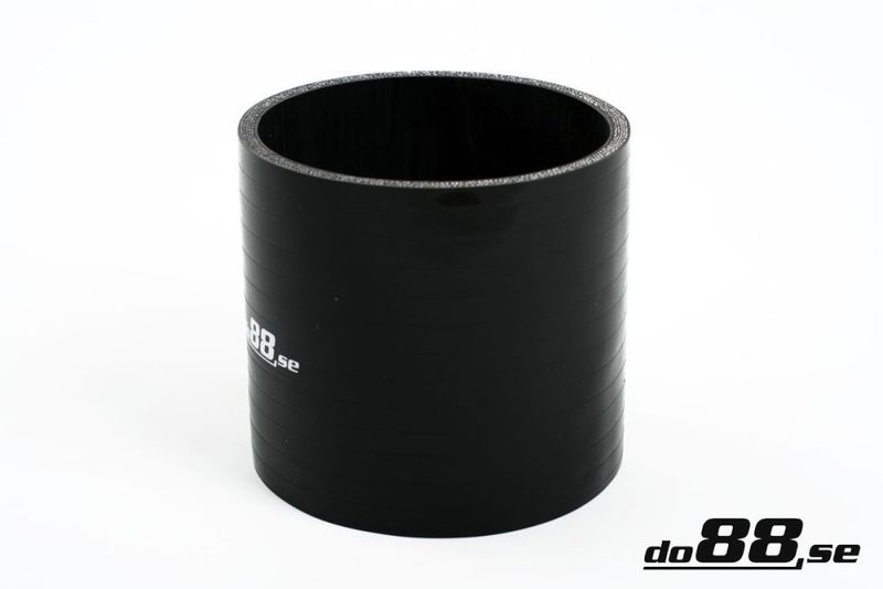 Silikonslang Svart Koppling 6´´ (152mm)