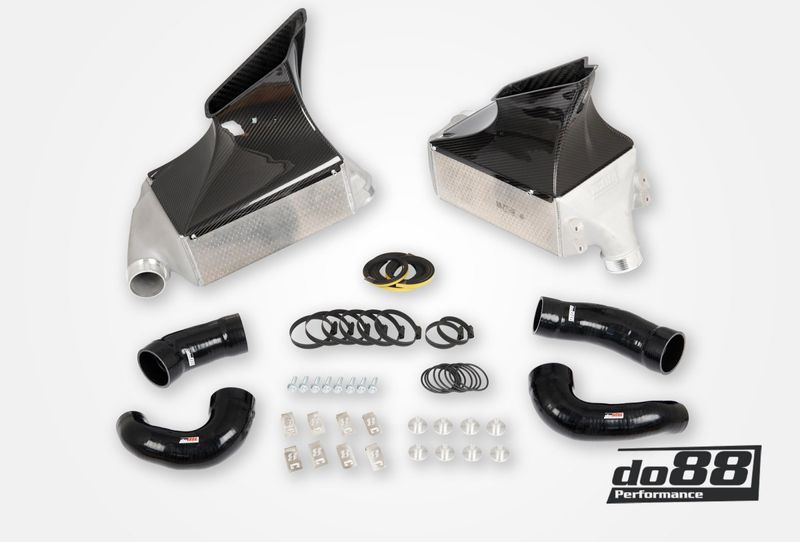 Porsche 911 Turbo (996) Intercooler kit MERA för do88 Y-Rör