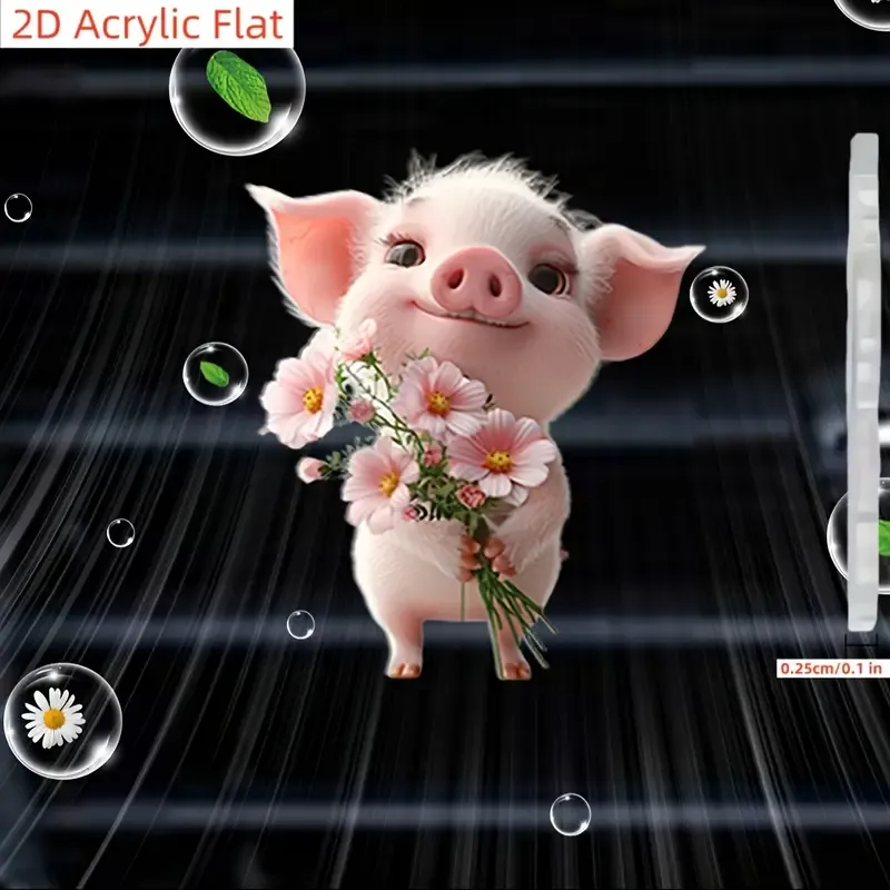 2D Akryl Air Freshener