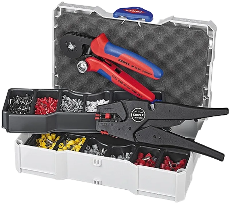 KNIPEX Crimpsortiment inkl. verktyg