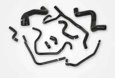 Porsche 968 Kylarslangar Svart