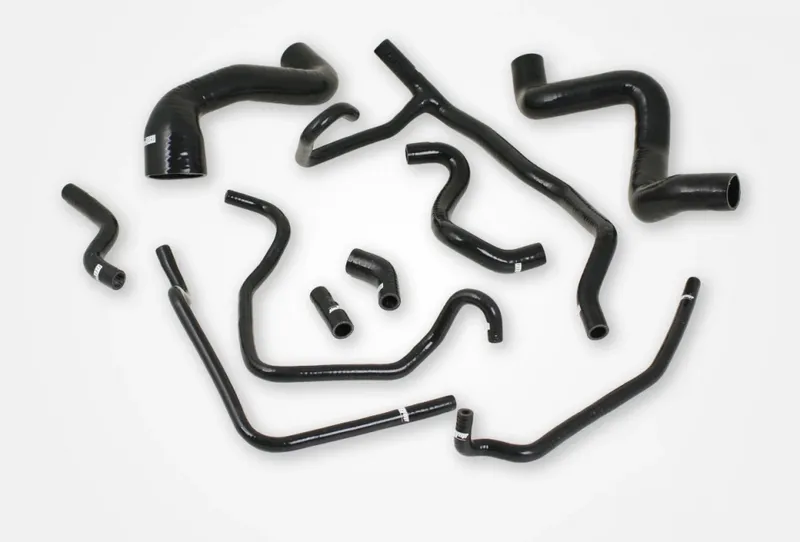 Porsche 968 Kylarslangar Svart