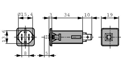 Automatsäkring 8 Amp