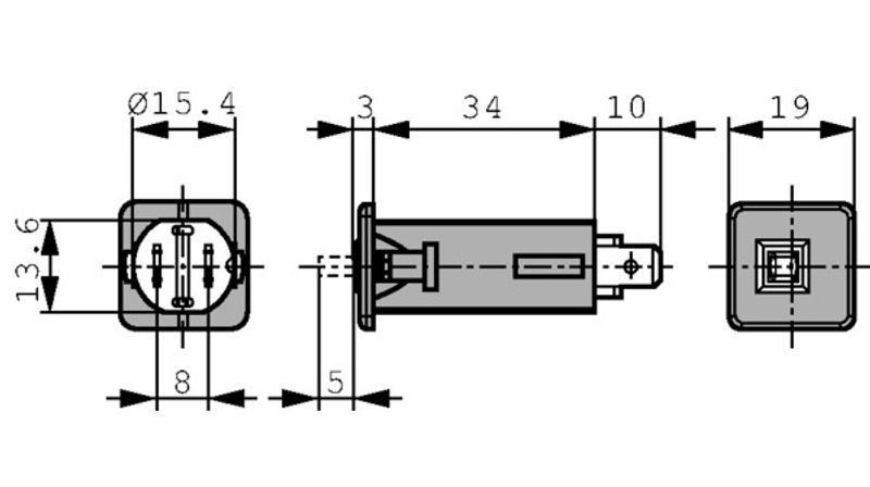 Automatsäkring 8 Amp