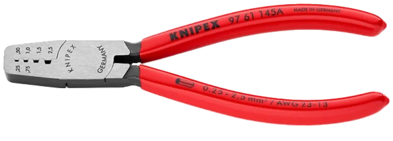 KNIPEX 97 61 145 A – kompakt crimptång