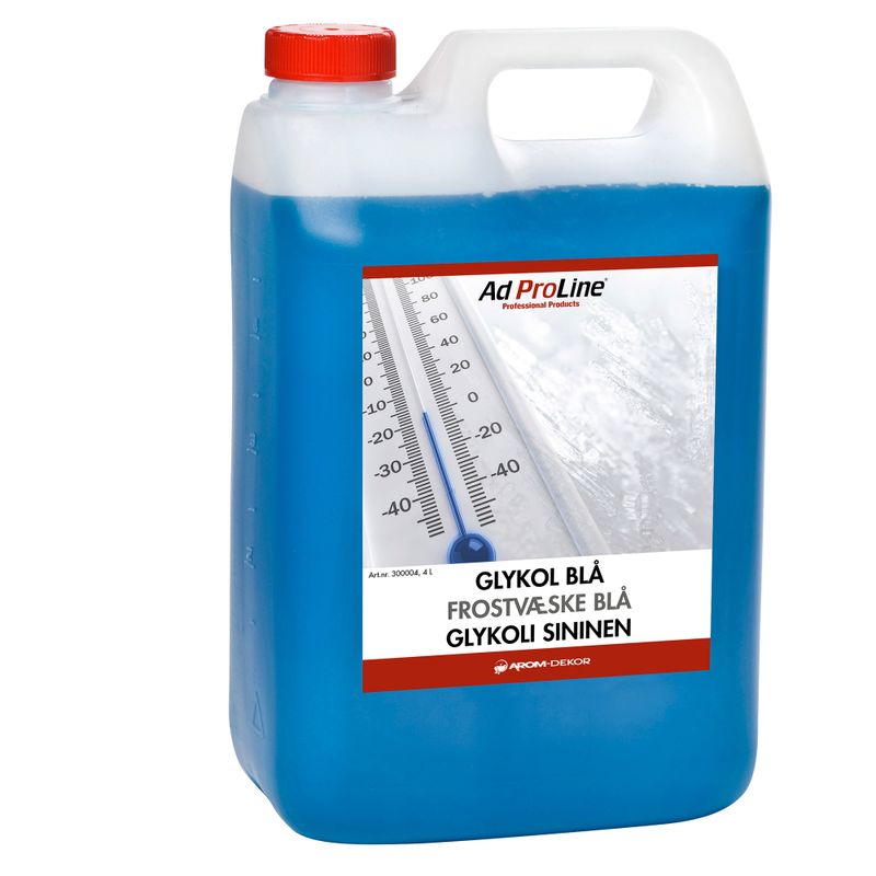Glykol Etylen BS 6580 Blå 4 liter
