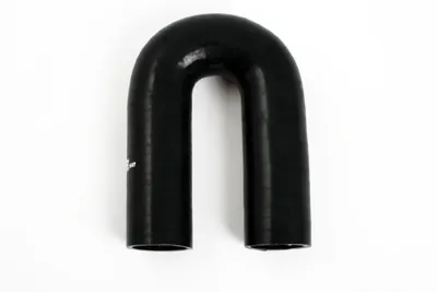 Silikonslang Svart 180 grader 2’’ (51mm)