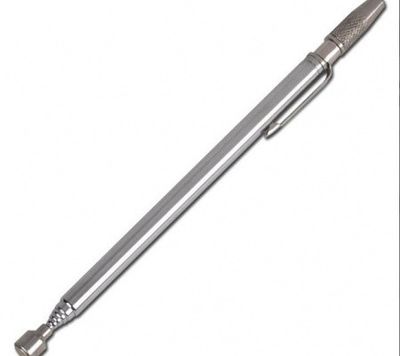 Plockmagnet teleskopisk (1,4 kg) med ritsnål