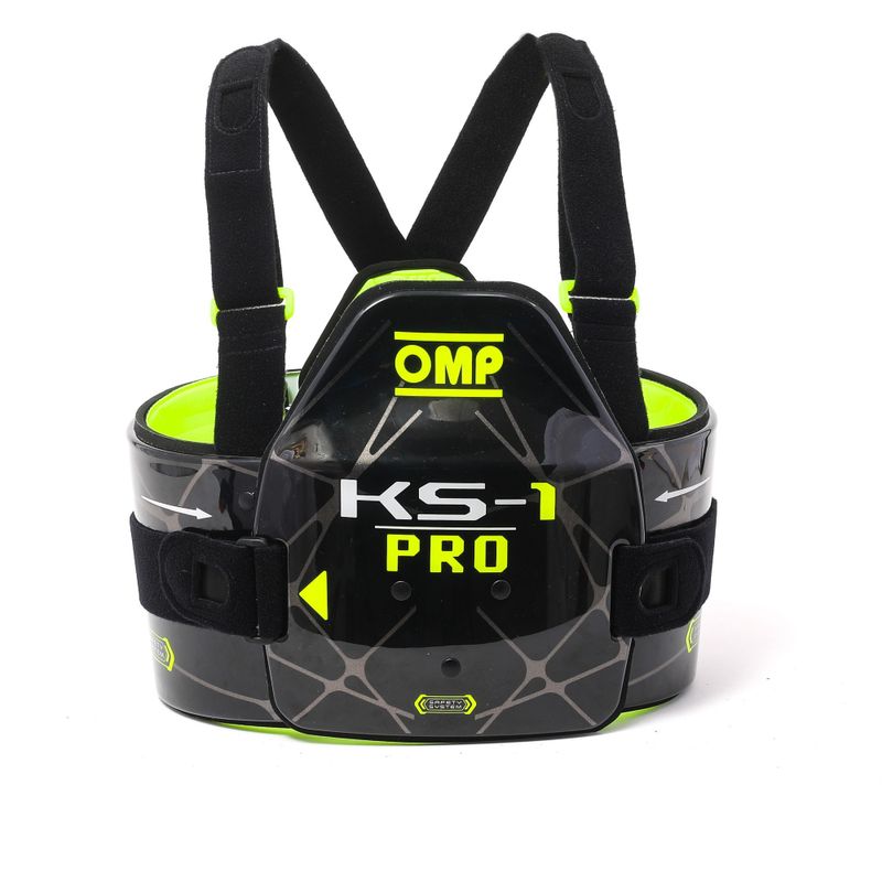 OMP KS-1 pro PROFESSIONELLT FIA 8870-2018 godkänt KROCK SKYDD för KARTING