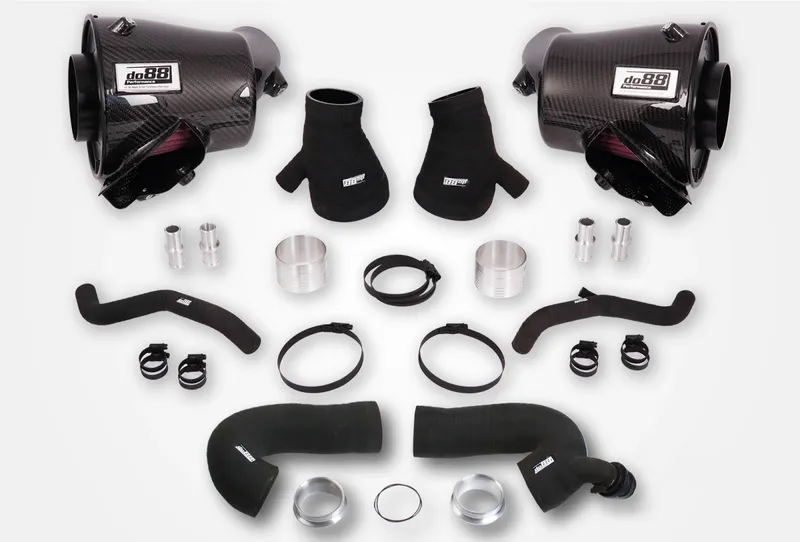 Porsche 911 Turbo (992) Insugssystem 66 mm utlopp med turboinlopp