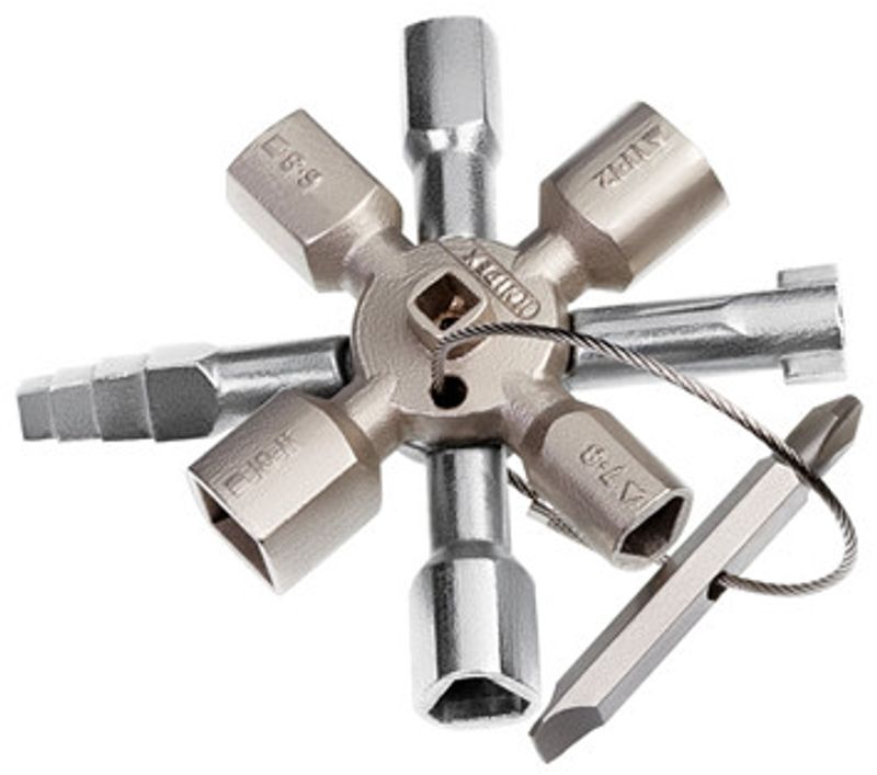 KNIPEX TwinKey® Fastighetskötarnyckel