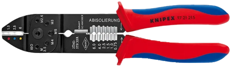 KNIPEX 97 21 215 SB – praktisk allt-i-ett-presstång