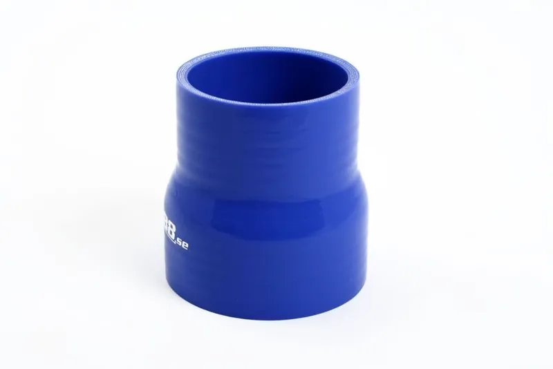 Silikonslang Blå reducering 2,875–3" (73–76mm)