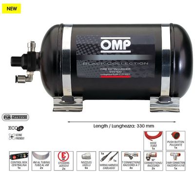 CESST1 OMP Elektriskt Brandsläckningssystem 4,25 l